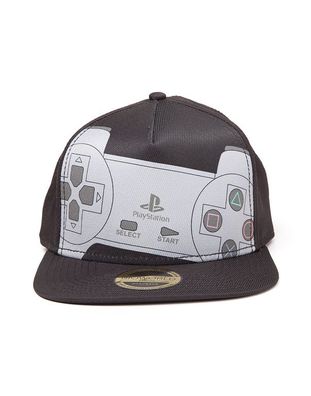 Playstation - Controller Snapback With Sublimation Print On Fr...