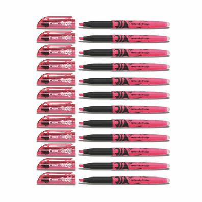 Pilot Frixion Light Textmarker pink - 12er-Set