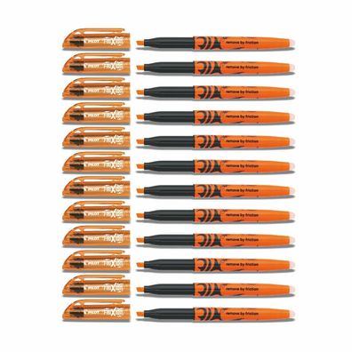 Pilot Frixion Light Textmarker orange - 12er-Set