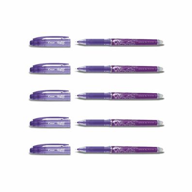 Pilot Frixion Point 0.5 Tintenroller violett 5er-Set