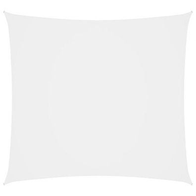 Sonnensegel Oxford Gewebe Quadratisch 3,6x3,6 m Weiß