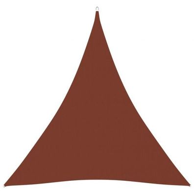 Sonnensegel Oxford-Gewebe Dreieckig 4,5x4,5x4,5 m Terrakottarot