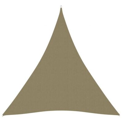 Sonnensegel Oxford-Gewebe Dreieckig 4x5x5 m Beige