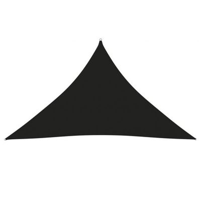 Sonnensegel Oxford-Gewebe Dreieckig 5x5x6 m Schwarz