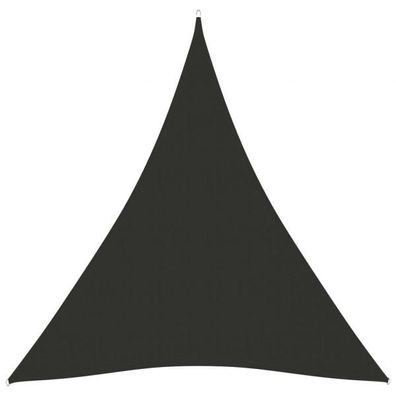 Sonnensegel Oxford-Gewebe Dreieckig 5x6x6 m Anthrazit