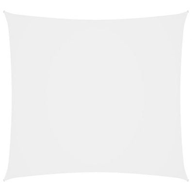 Sonnensegel Oxford-Gewebe Quadratisch 5x5 m Weiß