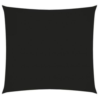Sonnensegel Oxford-Gewebe Quadratisch 7x7 m Schwarz