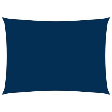 Sonnensegel Oxford-Gewebe Rechteckig 3,5x5 m Blau