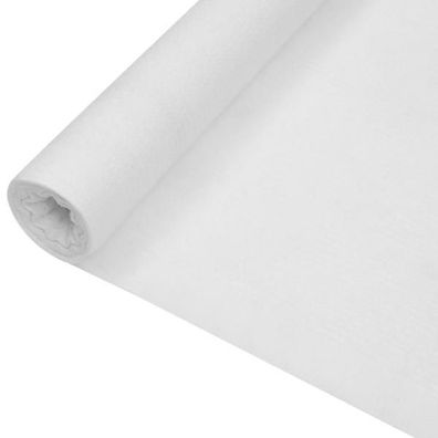 Zaunblende Weiß 1,5x25 m HDPE 195 g/ m²