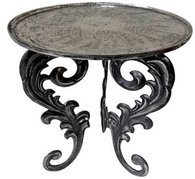 Casa Padrino Luxus Antik Stil Beistelltisch - Barock Tisch Metall