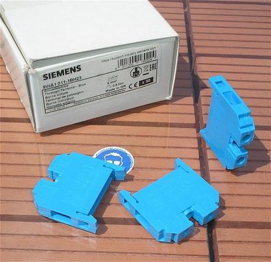 50x Klemme Reihenklemme 6mm² N blau Siemens 8WA1 011 8WA1011-1BH23 4011209160224