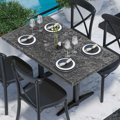 WERZA | Werzalit Tischplatte | 120x70cm | Felsen | Topalit Tischplatte