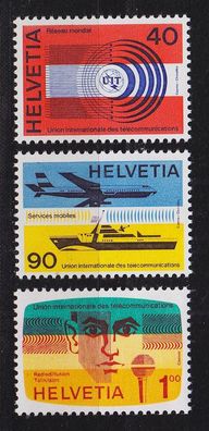 Schweiz Switzerland [UIT/ ITU] MiNr 0011-13 ( * */ mnh )