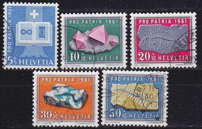 Schweiz Switzerland [1961] MiNr 0731-35 ( O/ used ) [02] Pro Patria