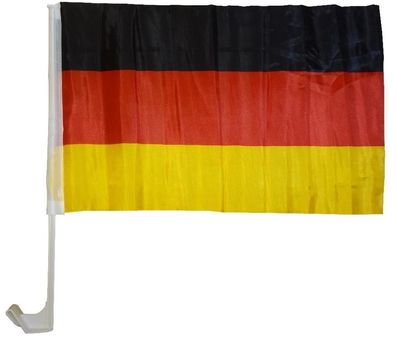 Autoflagge Deutschland 30 x 40 cm Auto Flagge Fahne Autofahne Fensterflagge Fanfahne