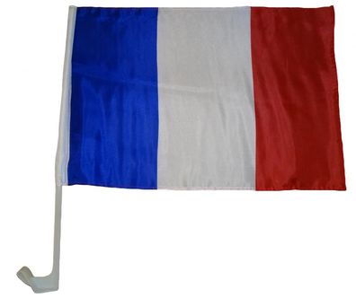 Autoflagge Frankreich 30 x 40 cm Auto Flagge Fahne Autofahne Fensterflagge Fanfahne