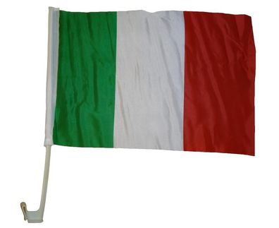 Autoflagge Italien 30 x 40 cm Auto Flagge Fahne Autofahne Fensterflagge Fanfahne