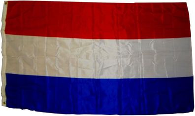 Flagge Holland / Niederlande 90 x 150 cm Fahne mit 2 Ösen 100g/ m² Stoffgewicht Hiss
