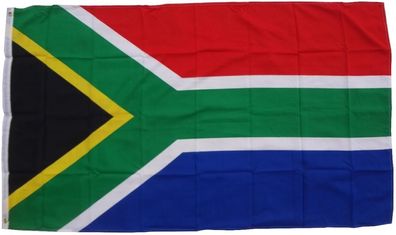Flagge Südafrika 90 x 150 cm Fahne mit 2 Ösen 100g/ m² Stoffgewicht Hissflagge Hiss