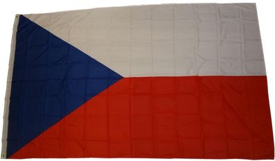Flagge Tschechien 90 x 150 cm Fahne mit 2 Ösen 100g/ m² Stoffgewicht Hissflagge Mast