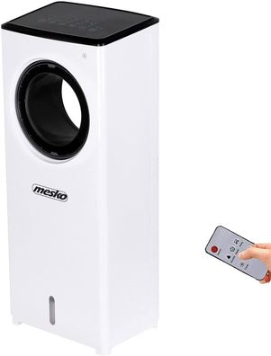 JUNG Bladeless mobiles Klimagerät mit Wasserkühlung & Fernbedienung, Ventilator