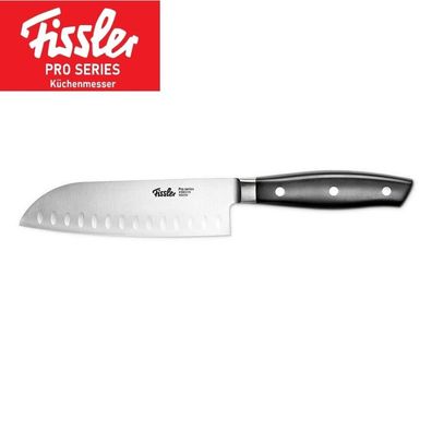 Fissler Profi Santokumesser 130mm - Kochmesser Küchenmesser Hackmesser Messer