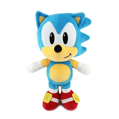 25cm Anime Plüschtier Sonic the Hedgehog Sonic Plüschpuppe für Kinder Hellblau