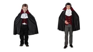 Dracula Kinder und Erwachsene Kostüm 3-tlg.