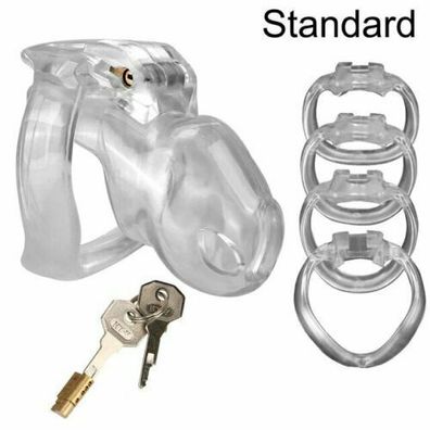 Male Chastity Device Holytrainer Ht-V4 Resin 4 Rings Keuschheits Standard