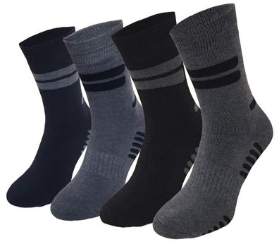 6 Paar Herren Business Socken schwarz antibakteriell 80% Baumwolle 