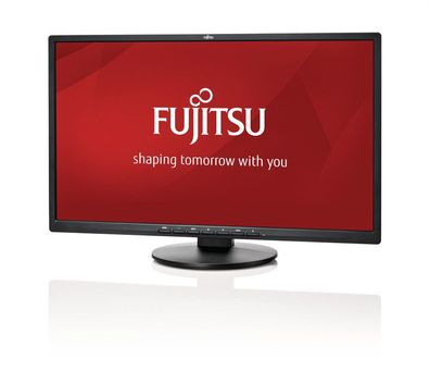 Fujitsu Full-HD PC Monitor 61cm (24") LED VGA DVI DP Display mit Lautsprecher