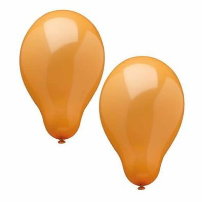 10 Luftballons 25cm Durchmesser orange