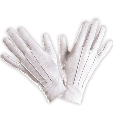 Weiße Handschuhe