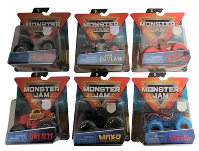 Spin Master 6044941 Monster Jam Trucks Monster Design Die-Cast Fahrzeug 1:64 Meh