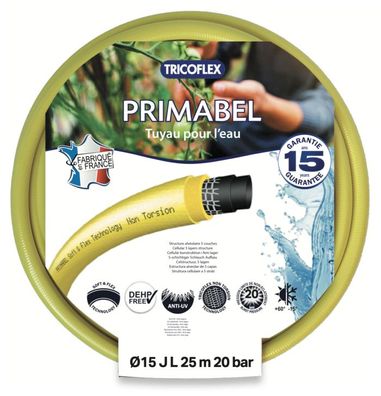 Wasserschlauch Tricoflex Primabel NT 12,5mm (1/2"), (25m)