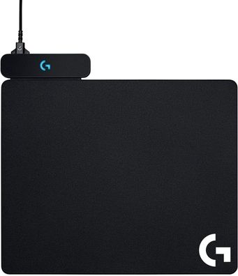 Logitech G Powerplay Gaming-Mauspad Lightspeed RGB USB Ladesystem Schwarz