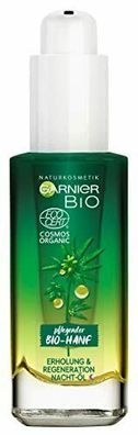 Garnier Bio-Hanf Erholung & Regeneration Nacht-Öl Vegan Gesichtspflege 30 ml