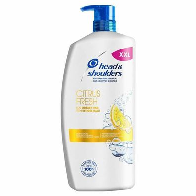 Head & Shoulders Citrus Fresh Anti Schuppen Shampoo ohne Paraffine Herren 900ml