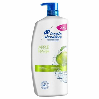 Head & Shoulders Apple Fresh Anti Schuppen Shampoo ohne Paraffine Herren 900ml