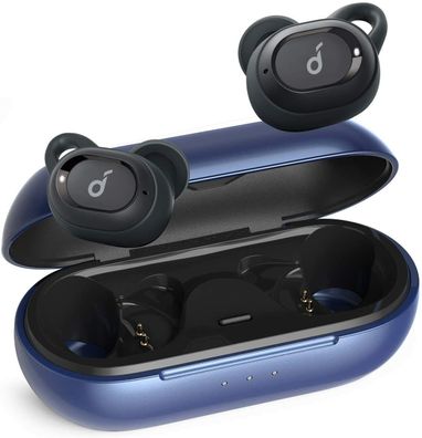 Soundcore Liberty Neo Bluetooth 5.0 Kopfhörer Headset IPX7 iPhone Android blau