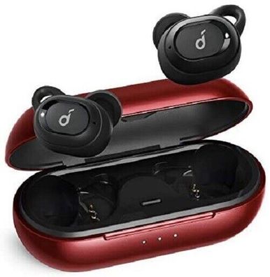 Soundcore Liberty Neo Bluetooth 5.0 Kopfhörer Headset IPX7 iPhone Android rot