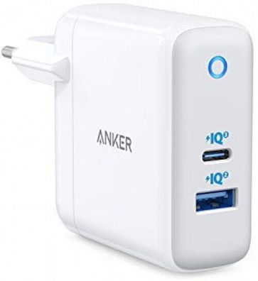 Anker PowerPort+ Atom III 60W PIQ 3.0 GaN USB-C-Wandladegerät iPhone Android