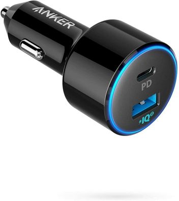 Anker Auto Ladegerät PowerDrive Speed 2 USB-C Kfz Ladegerät iPhone Samsung
