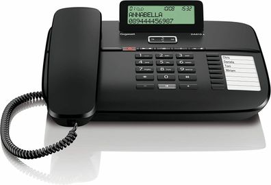 Gigaset DA810A Haustelefon Telefon schnurgebunden Anrufbeantworter Direktruf