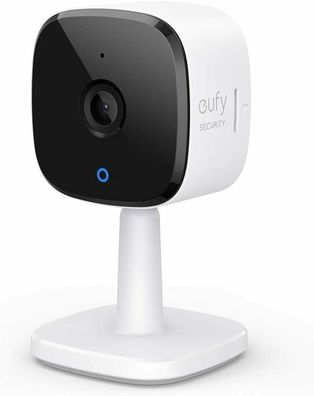 Eufy Überwachungskamera 1080p HD IP Indoor Kamera Google Assistant Alexa Weiß