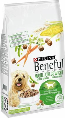 Purina Beneful Wohlfühlgewicht Hundefutter Trockenfutter Huhn Gemüse Adult 7,5kg