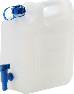 hünersdorff 817500 Wasserkanister ECO Ablasshahn Hahn Wasserauslauf Weiß 12 L