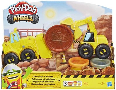 Play-Doh E6891 Wheels Zementlaster Knete kreatives Spielen Kinder ab 3 Jahren 