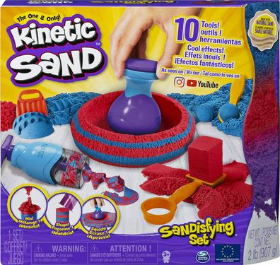 Kinetic Sand 6047232 Sandisfying Spielset Spielzeug Kinder ab 3 Jahren 907 g