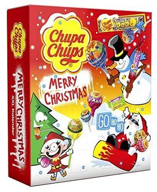 Chupa Chups XXL Adventskalender Weihnachtskalender Lutscher Süßigkeiten 722 g